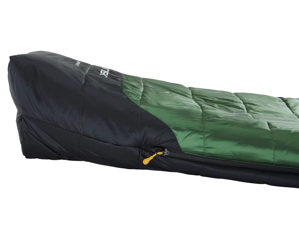 Sac De Couchage Momie INLET 225x90 Cm - Vert - Tissu Mélangé - Marque 10T Outdoor