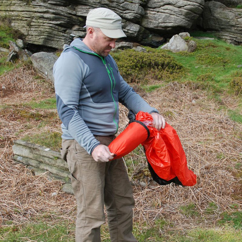 Abri Tempête D'Urgence Lomo Bothy Bag 4-5 Personnes - Protection Vent Pluie Camping Et Randonnée