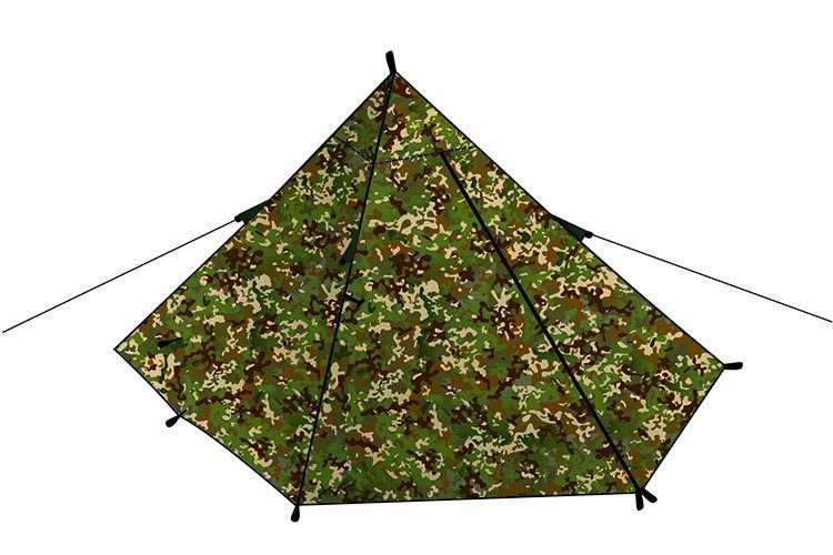 Tente tipi DD Hammocks Pyramid Tent MC - Abri camouflage