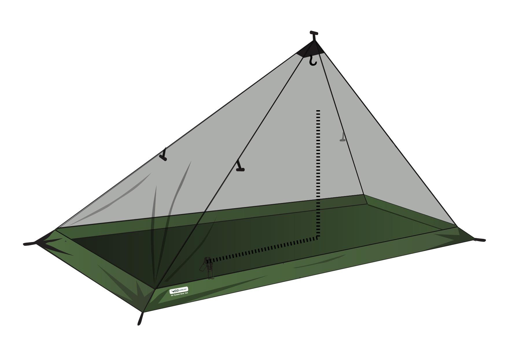 DD Hammocks Superlight Solo Mesh Tent