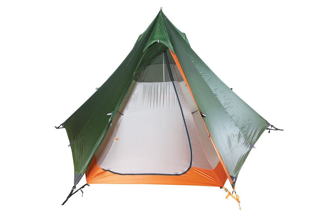 Tipi Ultra Leger Nigor Wickiup 3 Set Tente Complete Avec Toile
