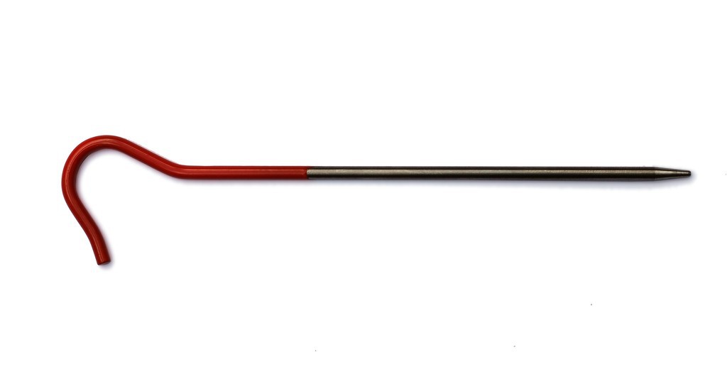 Vargo Titanium Tent Stake Fluorescent Orange Head