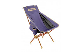 Grande chaise pliable avec un large dossier Summit Poles Folding Chair XL - Violet