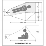 Dimensions Big Sky Wisp Super Bivy