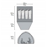 Dimensions Tente Msr Habitude 4