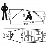 Dimensions Nordisk Halland 2 LW