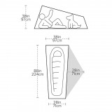 Dimensions Big Agnes Copper Spur UL1