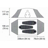 Dimensions Black Diamond Mission 3P