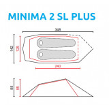 Dimensions Camp Minima 2 SL Plus