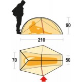 Dimensions Tente Ferrino Nemesi 1