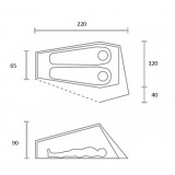 Dimensions Ferrino Piuma 2