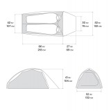 Dimensions Mountain Hardwear Nimbus UL 2