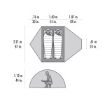 Dimensions Tente Msr Remote 2