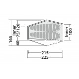 Dimensions Robens Chaser 2 LW