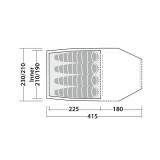 Dimensions Robens Voyager Versa 4 