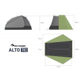 Dimensions Sea To Summit Alto TR2 Plus / Pro