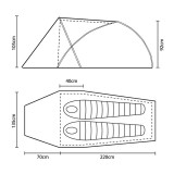 Dimensions Wild Country Trisar 2