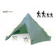 Tente 4 personnes DD Hammocks DD Tipi Tent 