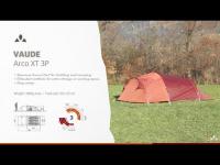 Instruction Manual VAUDE Arco XT 3P | VAUDE